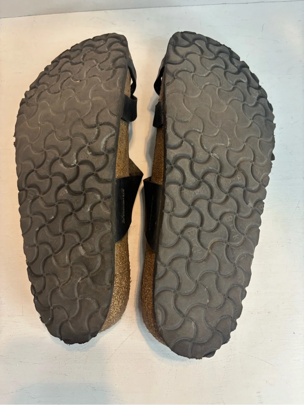 Birkenstock Mayari Black Birko-Flor Toe Loop Sandals size men’s EUR43/US10